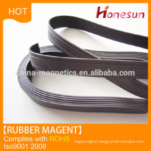 popular design of rubber magnet magnetic strip in various sizes